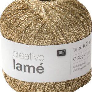 Laine LAME, Rico Design 002 Doré