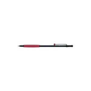TOMBOW ZOOM 707 — Stylo-bille rétractable noir/rouge
