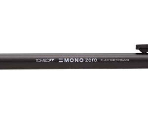 TOMBOW Mono Zéro — Stylo gomme rechargeable noir 2,5 x 5 mm