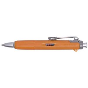 TOMBOW AirPress — Stylo-bille rétractable orange/argent