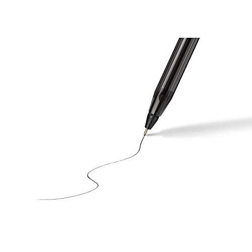 BIC Cristal Exact — Stylos-bille noirs pointe fine 0,7 mm x20 – Image 3