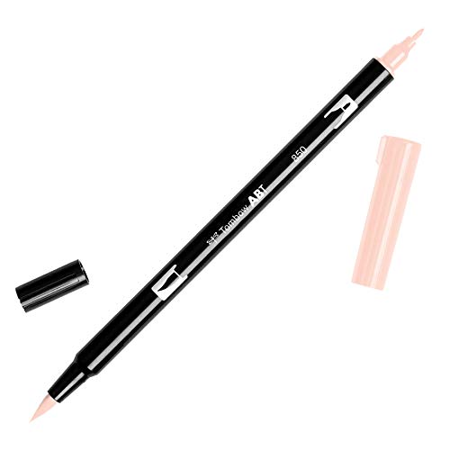 TOMBOW ABT-850 — Feutre pinceau à 2 pointes rouge