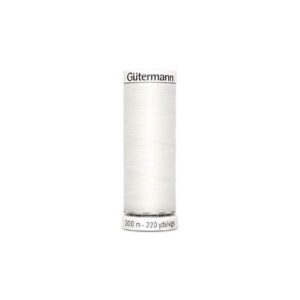 GÜTERMANN — Fil à coudre blanc 200 m