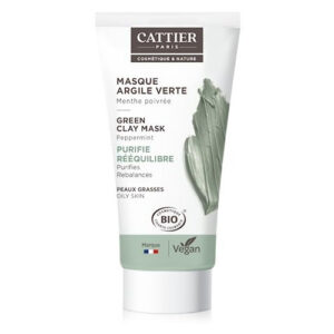 CATTIER — Mini masque à l’argile verte menthe poivrée 30 ml