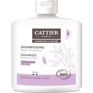 CATTIER — Shampooing cheveux secs moelle de bambou 250 ml