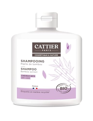 CATTIER — Shampooing cheveux secs moelle de bambou 250 ml