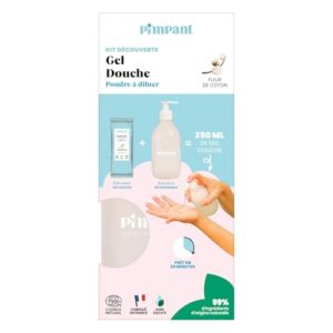 KIT DÉCOUVERTE GEL DOUCHE FLEUR DE COPON (1 BOUTEILLE 300 ml + 1 STICK 25 gr)