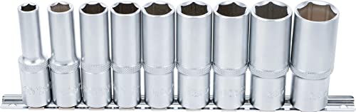 BGS 2223 — Jeu de douilles longues 1/2" 10-24 mm 9 pièces