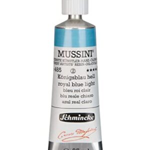 SCHMINCKE Mussini — Peinture à l'huile Royal Blue Light 35 ml