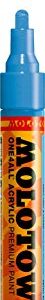 MOLOTOW ONE4ALL 227-HS — Marqueur pointe 4 mm bleu moyen