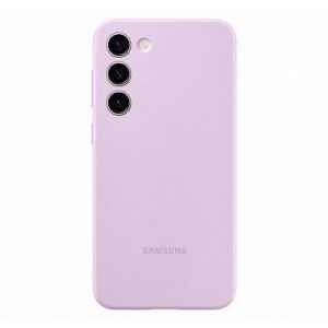SAM — Coque en silicone pour Galaxy S23+ lavande