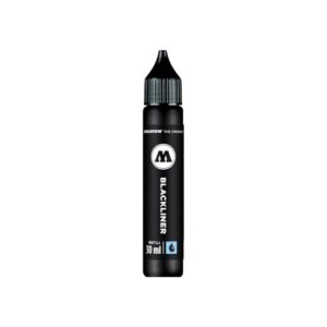 MOLOTOW Blackliner — Encre de recharge noire 30 ml
