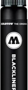 MOLOTOW Blackliner — Encre de recharge noire 30 ml