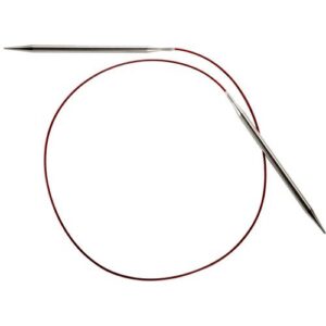 CHIAOGOO RED Lace — Aiguille circulaire 80 cm 4,00 mm