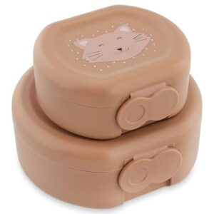 TRIXIE Mrs. Cat — Lot de 2 boîtes à goûter à clip