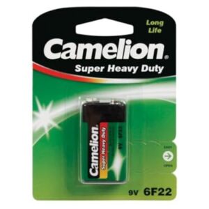 CAMELION — Pile saline 6F22/9V Super Heavy Duty
