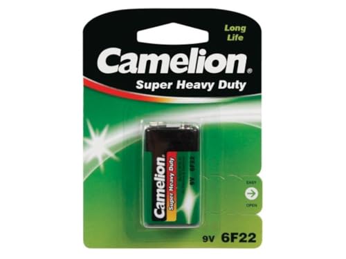 CAMELION — Pile saline 6F22/9V Super Heavy Duty