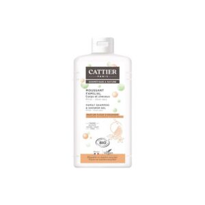 CATTIER — Shampooing moussant familial sans sulfates 500 ml