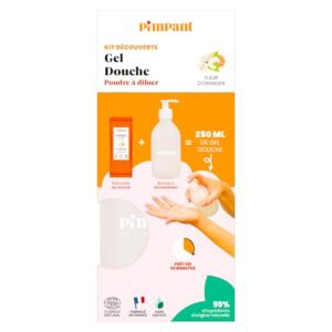 KIT DÉCOUVERTE GEL DOUCHE FLEUR D'ORANGER (1 BOUTEILLE 300 ml + 1 STICK 25 gr)