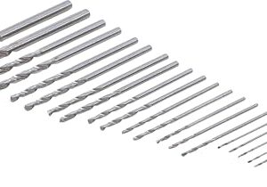 BGS — Jeu de forets mini HSS 0,5 à 3,0 mm, 25 pièces