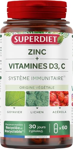 SUPERDIET — Complexe immunité d’origine végétale 60 gélules