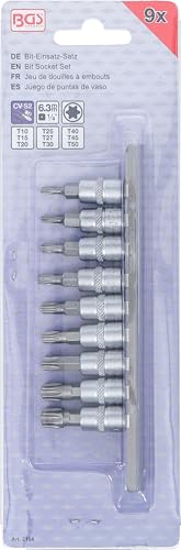 BGS 2164 — Jeu de douilles à embouts Torx 1/4" 9 pièces – Image 2