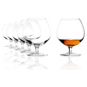 Stölzle Lausitz Verre à cognac Snifter I 585 ml I set de 6 I lavable au lave-vaisselle I noble verre en cristal sans plomb I haute qualité I bel aspect visuel