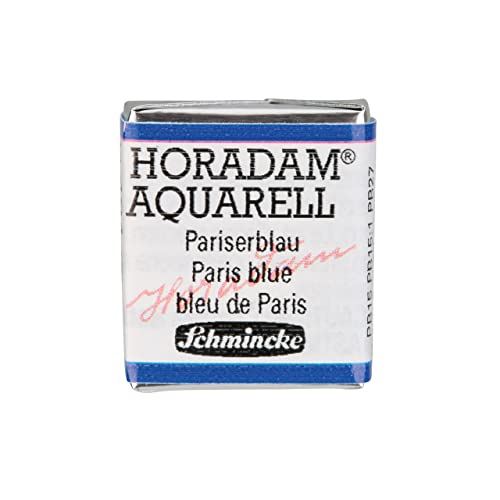SCHMINCKE HORADAM AQUARELL — Aquarelle 1/2 godet bleu parisien