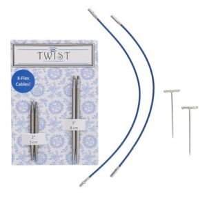 CHIAOGOO TWIST Lace — aiguilles circulaires interchangeables 3,5 mm