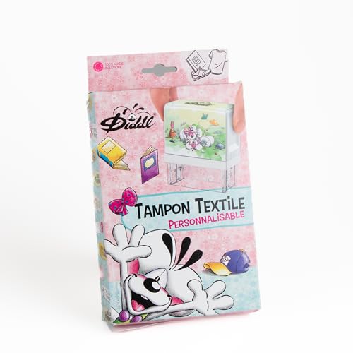 DIDDL — Kit tampon textile personnalisable avec étiquettes
