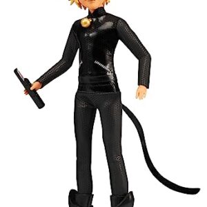 BANDAI Miraculous — Poupée mannequin Chat Noir 26 cm articulée