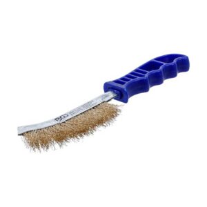 BGS — Brosse en fil d’acier laitonnée 260 mm