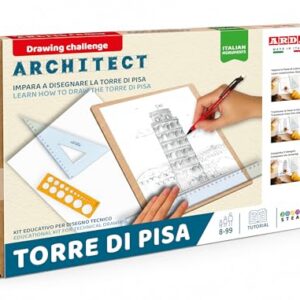 ARDA Architect Tour de Pise — Kit de dessin technique dès 8 ans