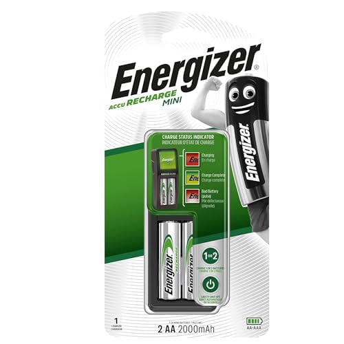 ENERGIZER — Chargeur de batterie 2000 mAh noir