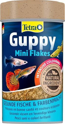 TETRA Guppy Mini Flakes — Aliment complet en mini-flocons 100 ml