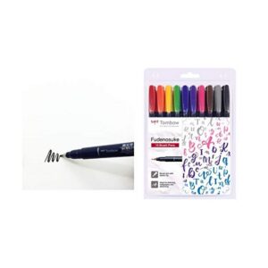 TOMBOW Fudenosuke — Kit de 10 feutres brush