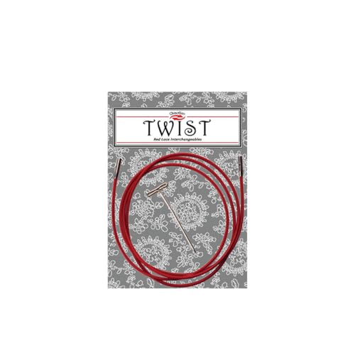 CHIAOGOO Twist RED — Câble mini sans mémoire 93 cm