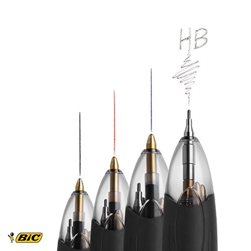 BIC 4 Couleurs 3+1 HB — Stylo-bille rétractable et porte-mines – Image 5