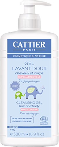 CATTIER — Gel lavant doux bébé 500 ml