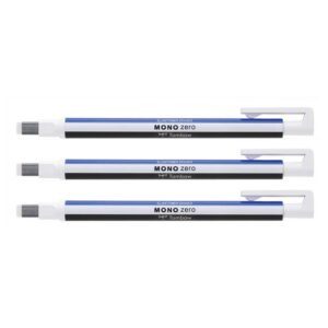 TOMBOW MONO Zero — Gomme stylo pointe rectangulaire