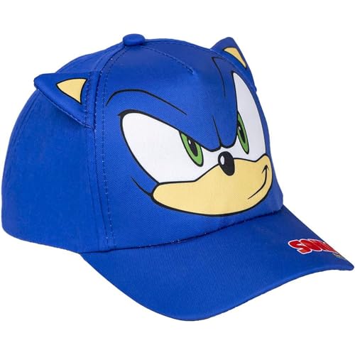 CERDÁ LIFE'S LITTLE MOMENTS — Casquette enfant Sonic bleue 53 cm
