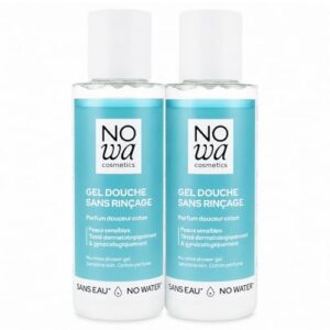 Douche sans eau sans rinçage x2