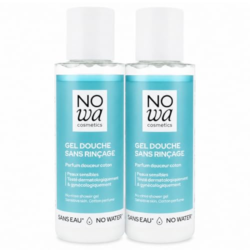Douche sans eau sans rinçage x2