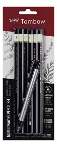 TOMBOW MONO — Kit de dessin lot de 6 multicolore