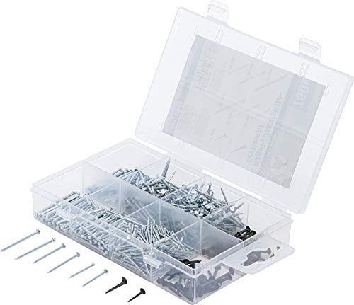 BGS DIY 8074 — Assortiment de clous et pointes 750 pièces