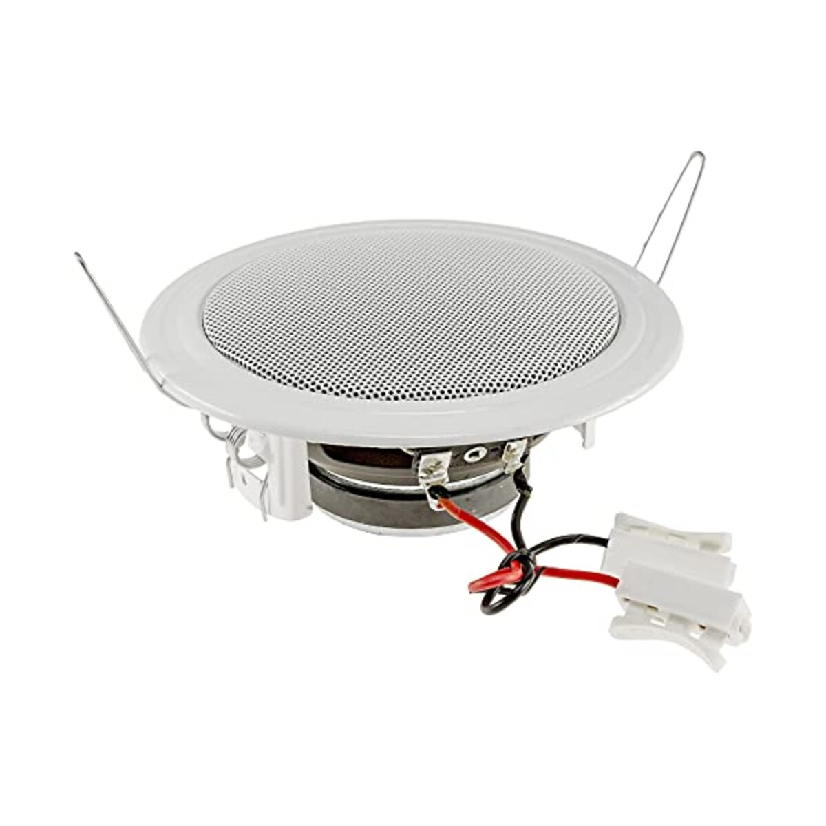 Haut-parleur de plafond — 60 W rond blanc 135 mm