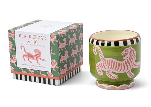 PADDYWAX Dopo — Bougie parfumée céramique Tigre 226 g