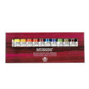 SCHMINCKE MUSSINI — Coffret de peintures à l’huile 12 x 15 ml