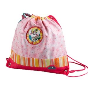 DIDDL — Sac de gym rose à cordon Diddlina