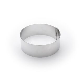 DE BUYER — Cercle à pâtisserie extensible inox 18 à 36 cm
